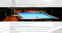 Desktop Screenshot of billard-club-bergedorf.de